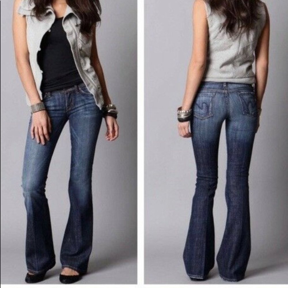 Citizens of Humanity Anthro Low Waist Jeans 27